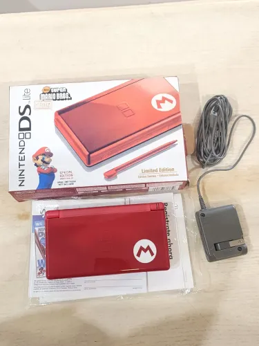 Nintendo Ds Lite edição Mario