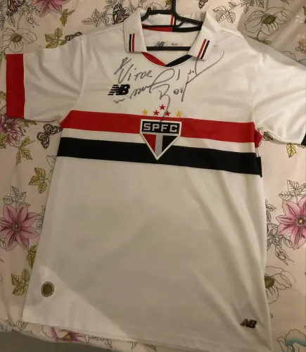 Camisa Autografada ROGERIO CENI SPFC