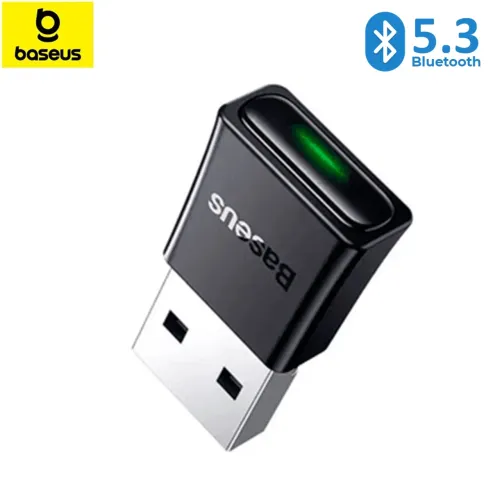 Adaptador Bluetooth Versão V5.3 USB Para PC e Notebook - Baseus 