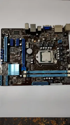 Kit placa mãe socket LGA 1155, processador Intel Pentium G630