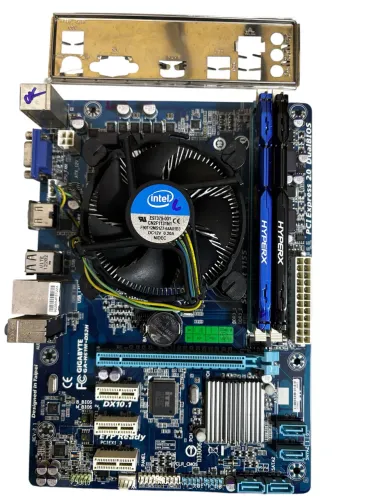 Kit placa mãe Gigabyte H61M-S2P i7 3770 16Gb
