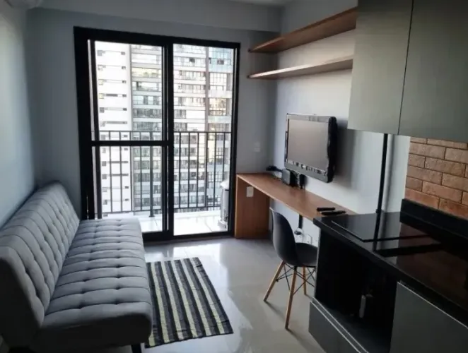 Apartamento para venda em Campo Belo com 1 quarto, 27m²