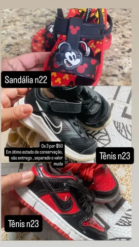 Sapatos infantis