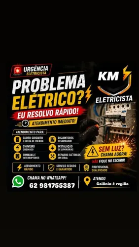 Está precisando de eletricista predial e residencial  *