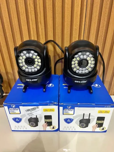 Câmera de Segurança Wi-Fi Full HD 1080P 360° - Visão Noturna e IP66
