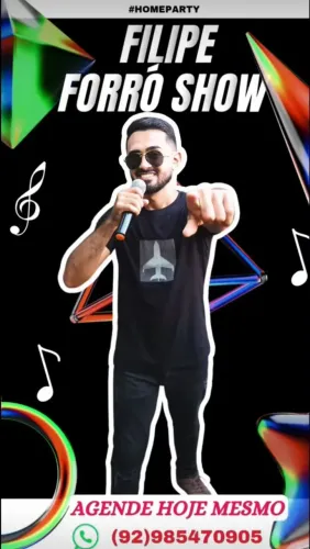 Cantor para Shows e eventos