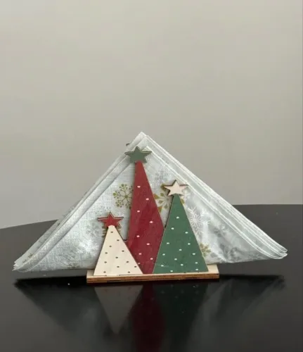 porta guardanapo natalino