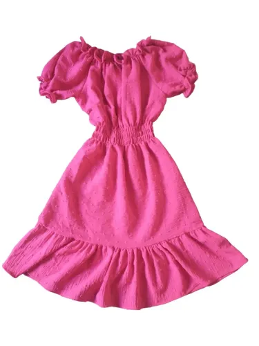 Vestido Infantil Duna Pipoca 
