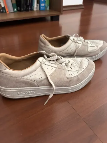 Tênis LACOSTE couro original 41