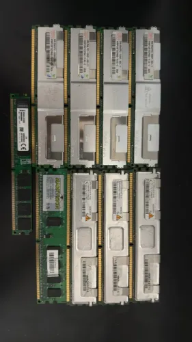 Lote Memória Usadas - Desktop/Server/Notebook