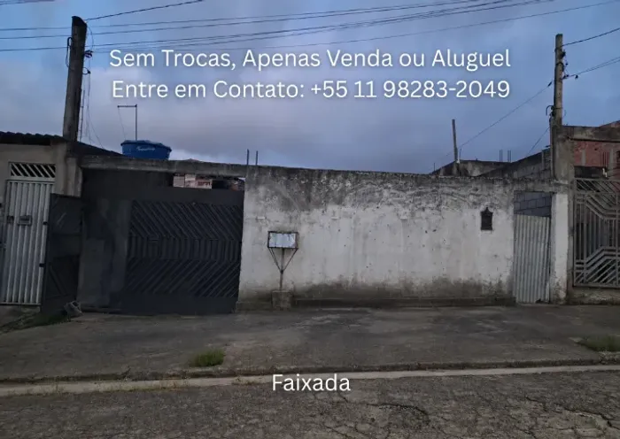 Casa 2 Andares, 8 Cômodos, 3 Dorm, Quintal e Gourmet. Rua Tatiane, 29; Parque Wey Itapevi