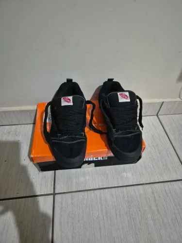 "Vans Knu Skool Cordura Black - Tam. 39 - 5 meses de uso - Ótimo estado"