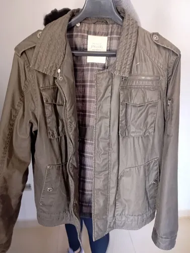 Jaqueta Jinglers Premium Authentic estilo militar/casual