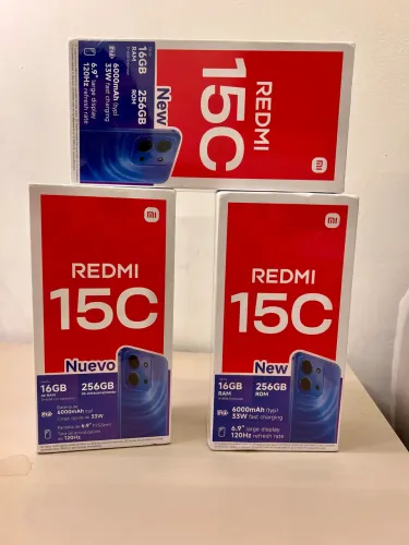 Redmi 15C Novo 256GB 8GB RAM Global Pronta Entrega
