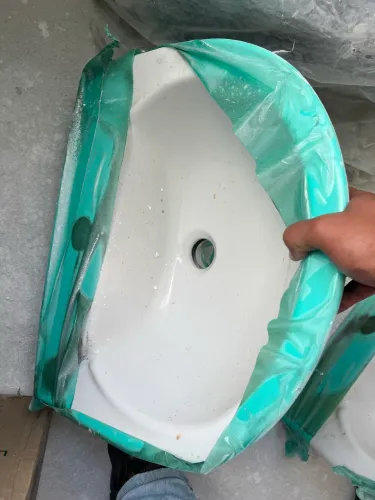 2 cubas com coluna para banheiro - Celite!