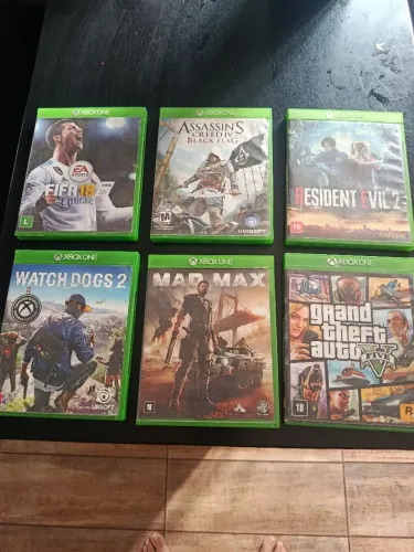 6 jogos Xbox One original