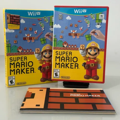 Super Mario Maker + Artbook Nintendo WiiU Usado