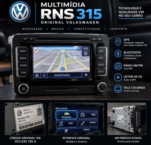 Multimida RNS 315 volksqagen