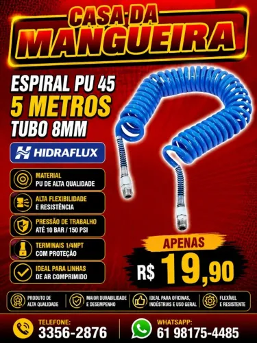 ESPIRAL PU 5 METROS