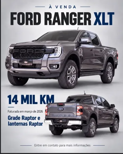 Ford Ranger XLT 3.0 V6 4X4 CD TB Die. Aut. 2026