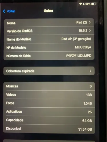 iPad Air 3geracao + Apple Pencil
