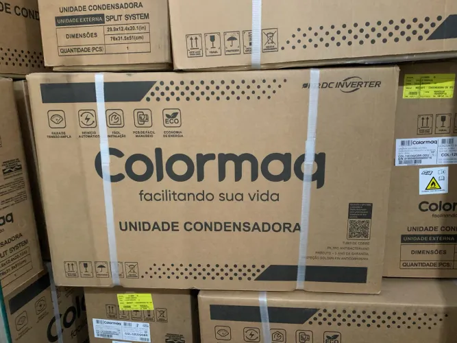 Ar condicionado colomarq 12 mil btus invert