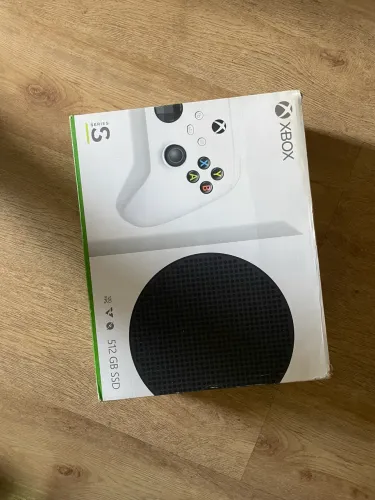 Caixa vazia Xbox séries s 