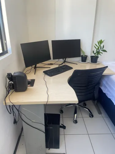 KIT Pc Gamer + 02 Monitores LED 21, FULL + Estabilizador