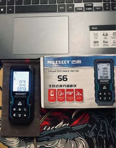 Trena a Laser MILESEEY S6 60 Metros