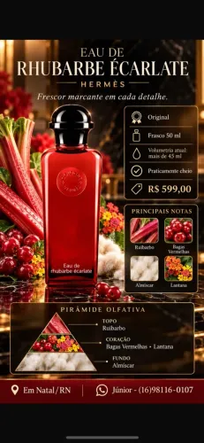 Hermes Rhubarbe Ecalarte