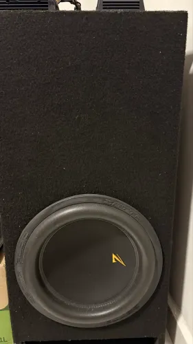 Subwoofer Zetta Audio S-12 12? 700W RMS com Caixa - Excelente Estado