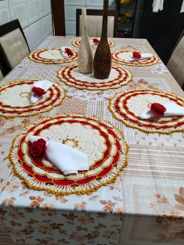 Sousplat de crochê Turco