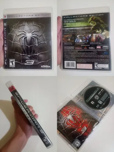 Jogos ps3 original - Spider man 3 limited edition - FAÇO OLX PAY !