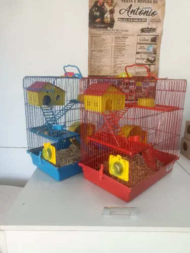 Gaiola de hamster nova