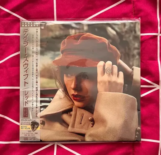 CD Taylor Swift Red Taylor?s Version Japão 7in
