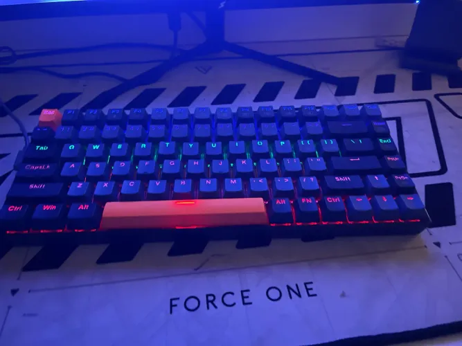Teclado Mecânico Gamer Machenike K500A-B84 75% - Red Switch