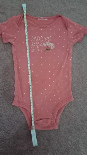 Conjunto- 3 unidades de Body bebê Carter's