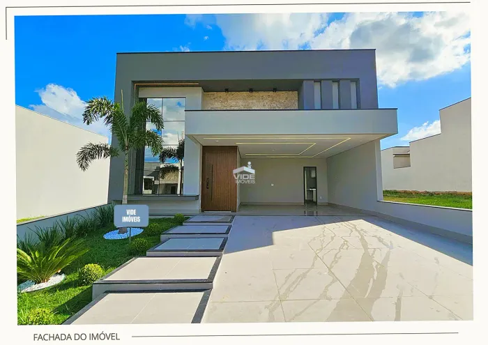 CASA À VENDA EM INDAIATUBA/SP | 3 SUÍTES COM CLOSET | CONDOMÍNIO EVIDÊNCIAS