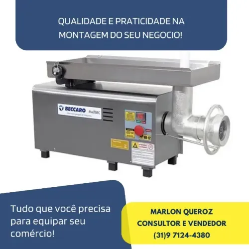 Moedor de Carne Boca 22 Beccaro Bivolt