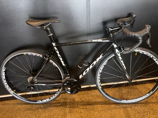 BICICLETA LOOK 586 CARBON TAMANHO 51 SEMI NOVA