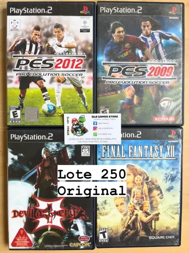 Lote de jogos originais ps2
