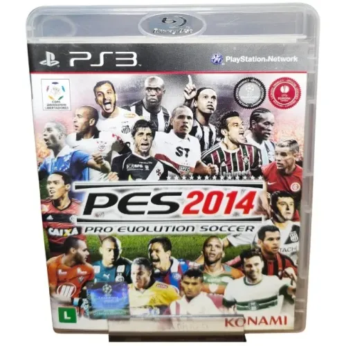 Jogo ps3 Pes 2014 original Midia Fisica