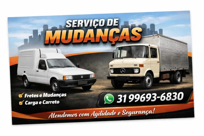 Serviço mudança * zap