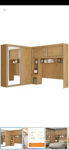 Guarda-roupa modulado casal
