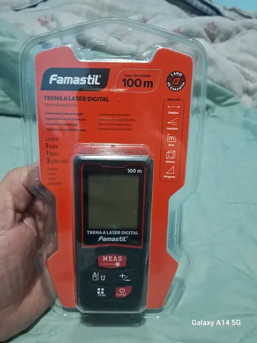 Trena a laser famastil 100 metros