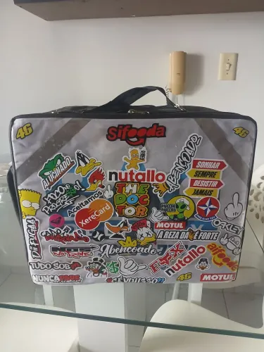 Beg de entregas usada só um vez