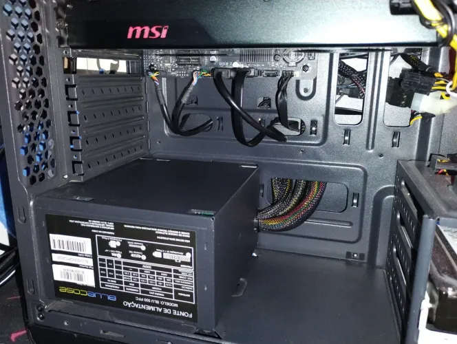 Fonte ATX 500w Bluecase PFC Ativo
