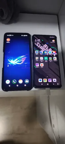 Vendo Rog phone 6 e um Black Shark 4 todos acompanhando cooler e carregadores.