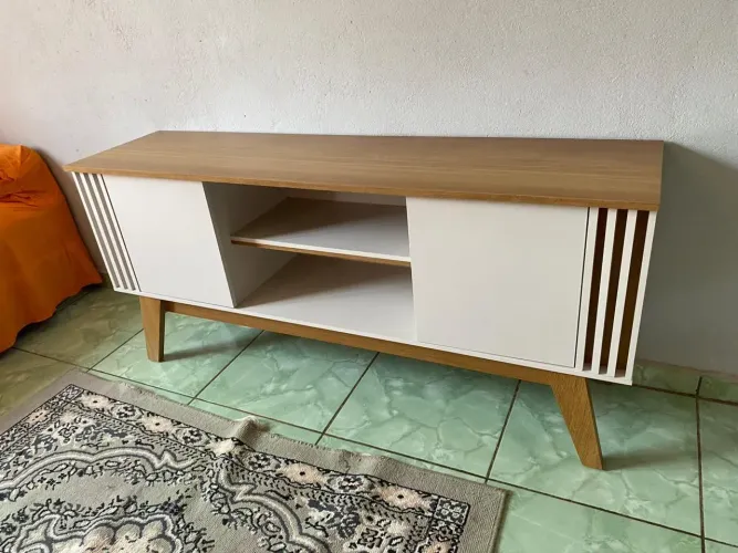  Bancada Vita Para Tv Até 60 " /Entrega É Montagem Grátis Loja R&L Mov