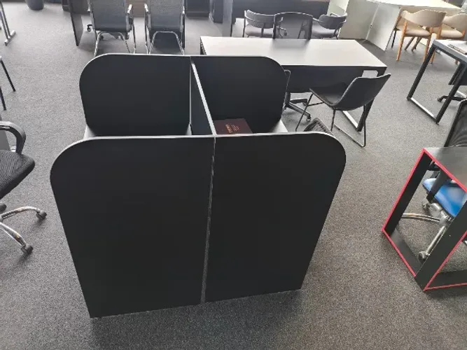 Baias de Escritório CONJUNTO - 1,16x0,83x0,60cm - (PRETO ou CINZA) ENTREGAS EM ATÉ 24h!